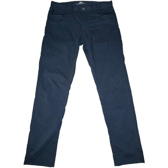 Faherty Movement 5-Pocket Pant Performance Navy Blue Men’s Sz 33x31 - Picture 2 of 10